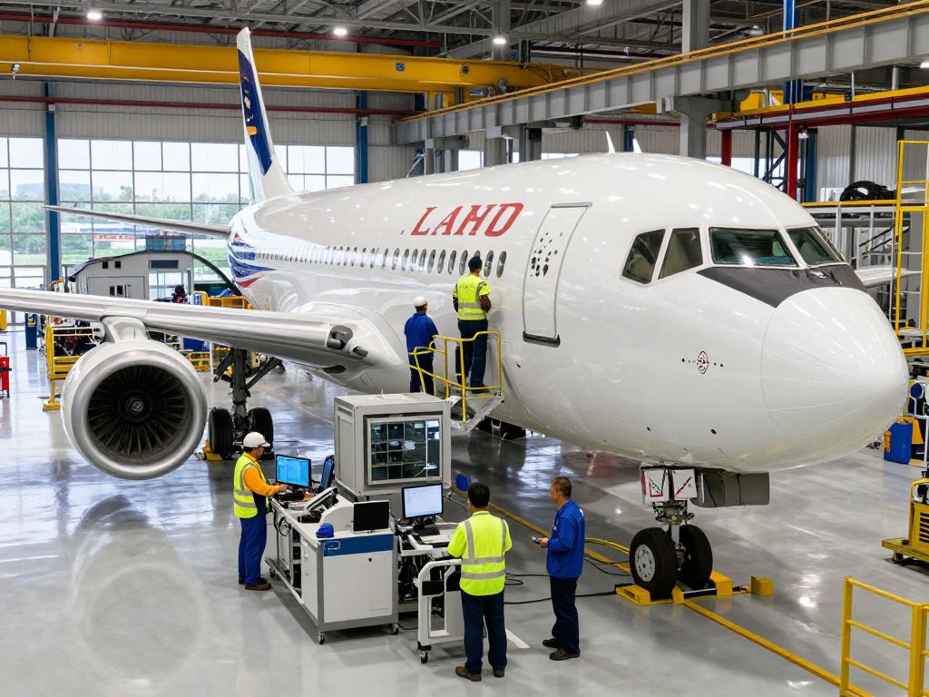 Boeing's engineering team at work in Charleston