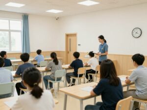 Interior of Charleston County Juvenile Detention Center promoting rehabilitation