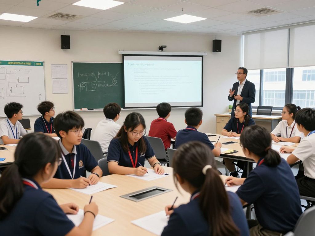 Students participating in a youth apprenticeship information session in Charleston
