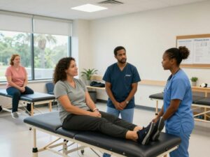 Healthcare professionals providing personalized therapy in Charleston SC