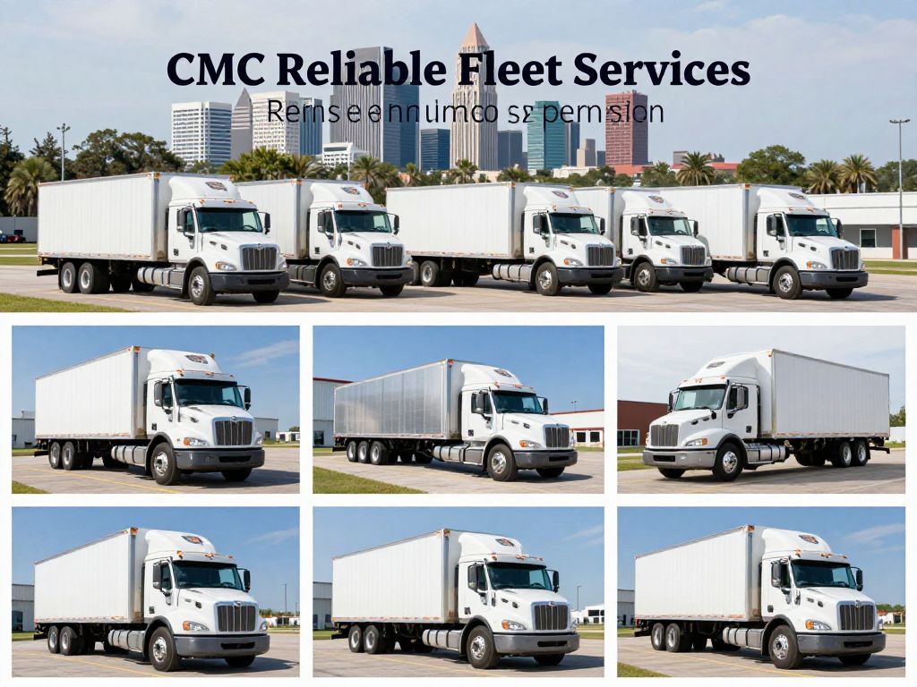 Locations of CMC's Reliable Fleet Services expansion in the United States.