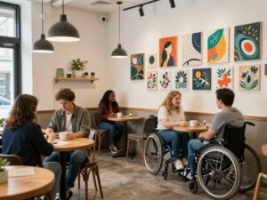 Inclusive business transformation in Columbia, highlighting community impact