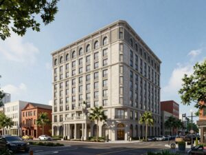 Architectural rendering of Four Seasons Hotel and Residences in Charleston