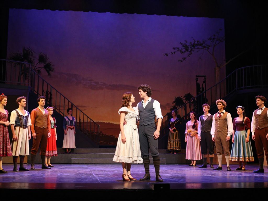 Theatrical performance of Romeo & Juliet in Charleston