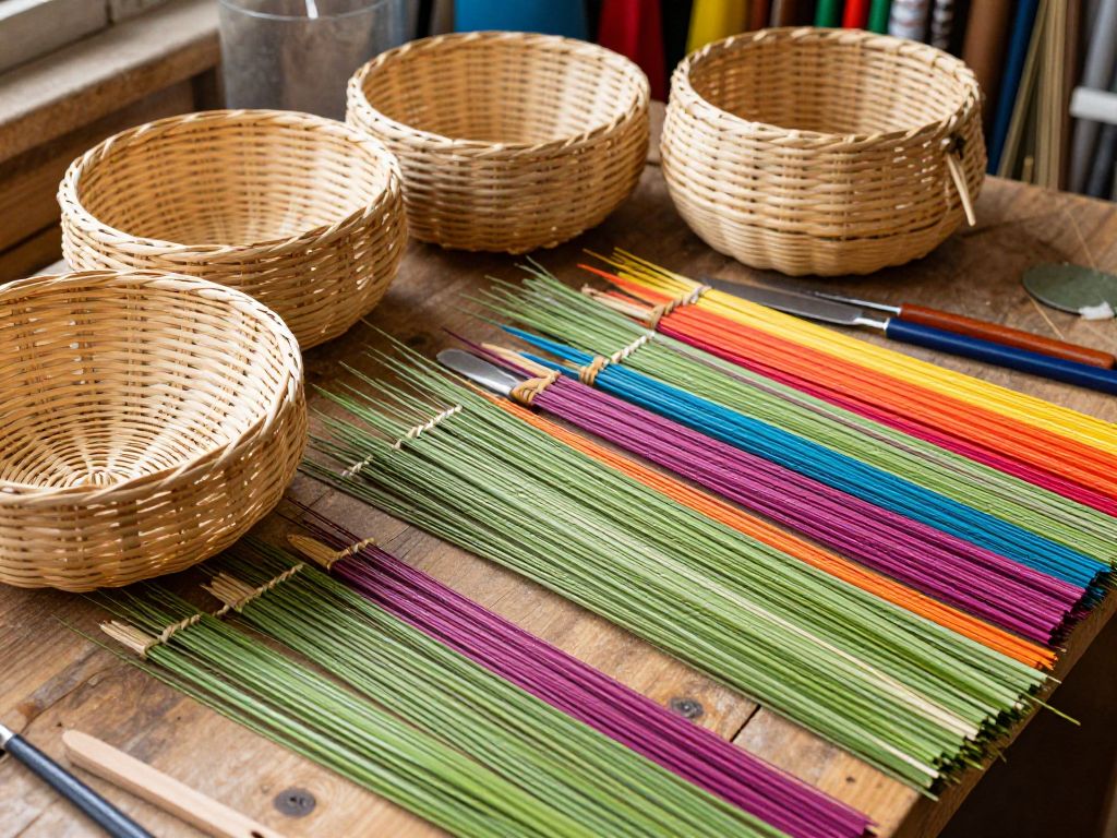 Workshop participants learning sweetgrass basket weaving at the Charleston Museum