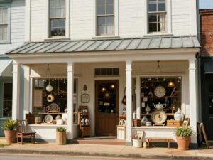 Photo of the newly reopened Wood Brothers General Store in Green Pond, showcasing Southern charm and community spirit.