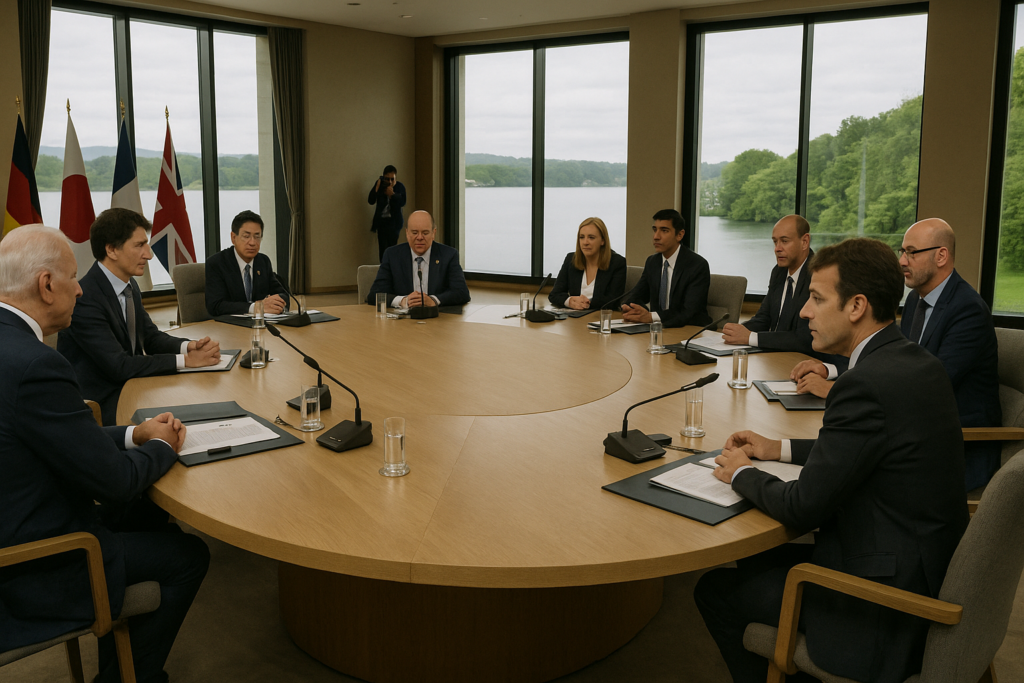 G7 Summit Opens with Key Issues on Iran, Ukraine, and Energy Security