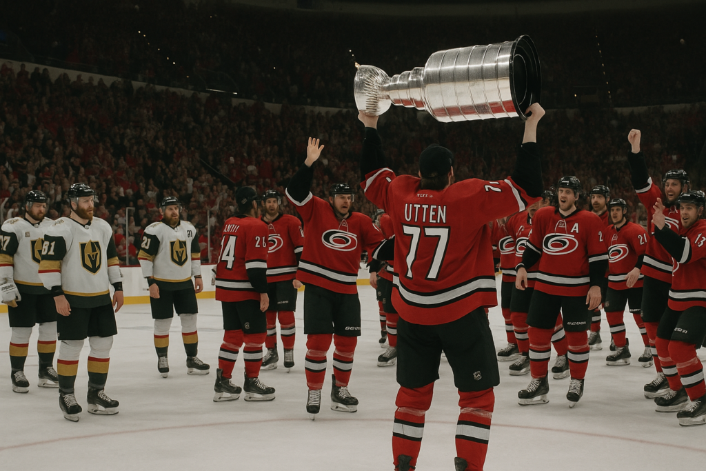 Hurricanes Win Stanley Cup, Defeating Golden Knights