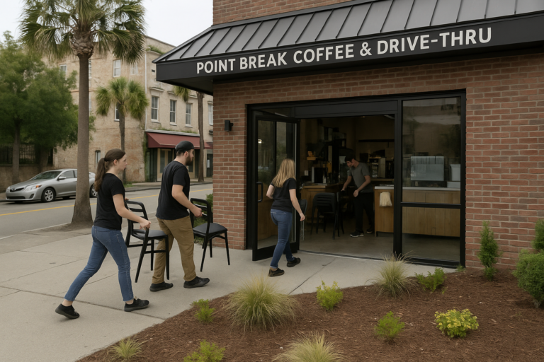 Point Break Coffee & Drive-Thru to Open New Downtown Charleston Location