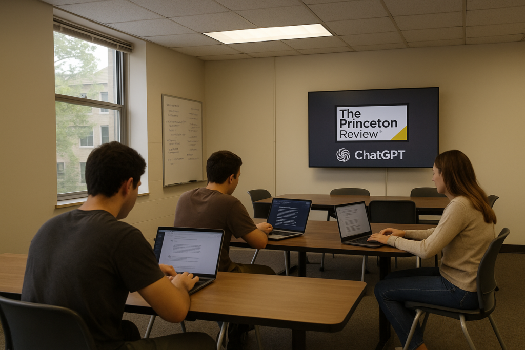 Princeton Review Introduces SAT Guidance Tool Linked to ChatGPT