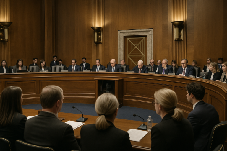 Senate Judiciary Committee Marks Up AI Likeness and Court-Media Bills