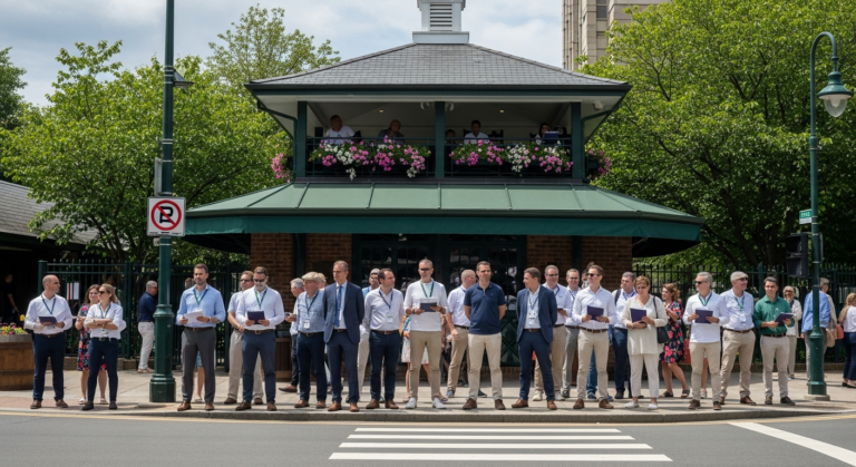 Charleston Tennis Enthusiasts Track Wimbledon Men’s Singles Progress