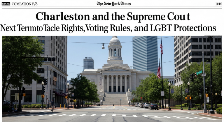 Charleston and the Supreme Court: Next Term to Tackle Gun Rights, Voting Rules, and LGBT Protections