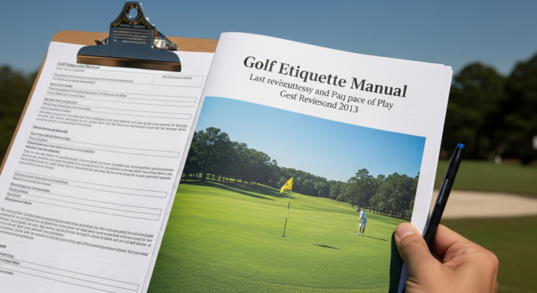 Golf Etiquette Manual Emphasizes Courtesy and Pace of Play for Charleston Golfers