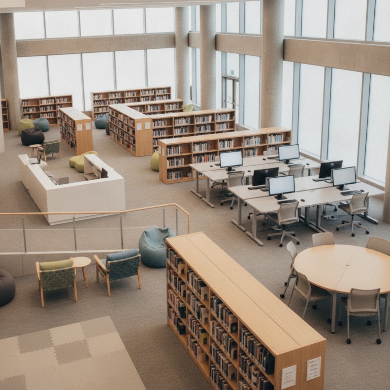 Temporary Library Location to Open on Morrison Drive