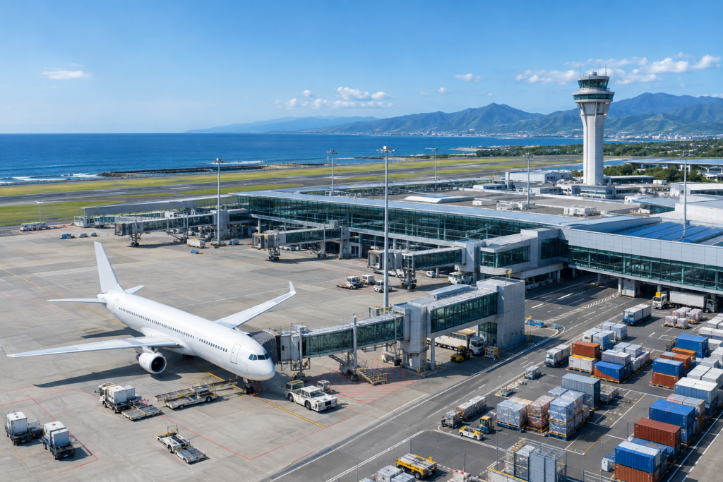 Charleston airport terminal and cargo operations