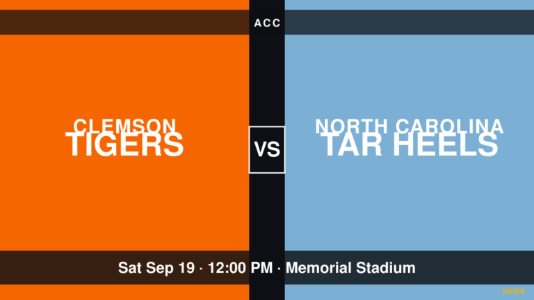 Reynolds Gets First Clemson Start vs. UNC