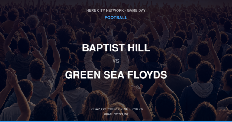 Baptist Hill 14, Green Sea Floyds 21