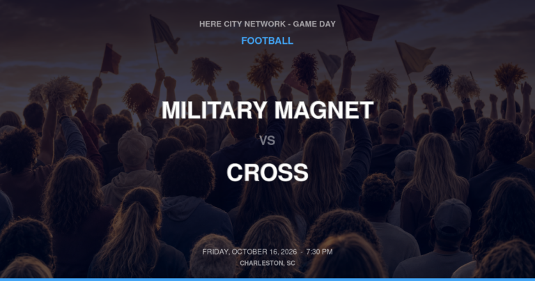 Military Magnet vs. Cross — Football Game Day — Cross, SC — Oct 16, 2026