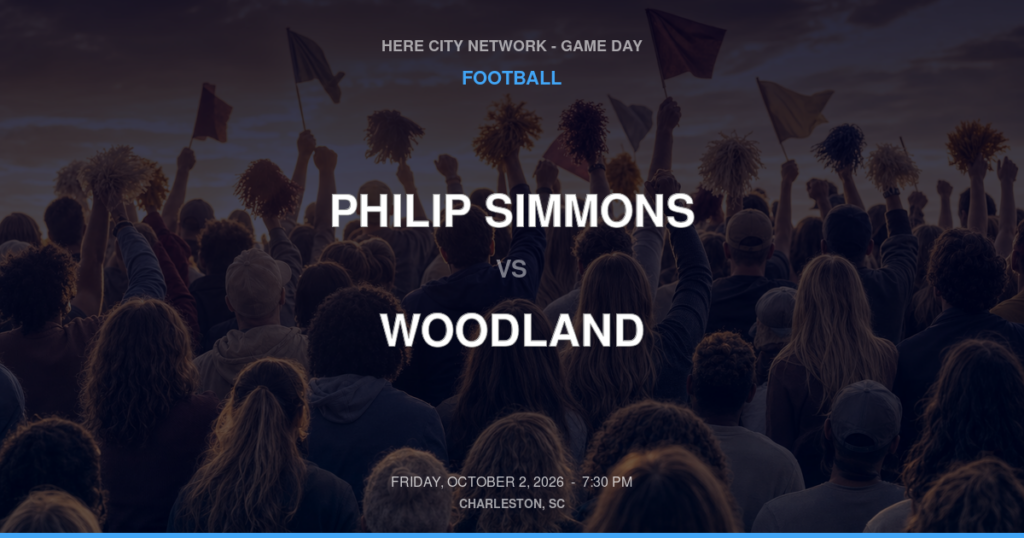 Philip Simmons vs. Woodland — Football Game Day — Dorchester, SC — Oct 2, 2026