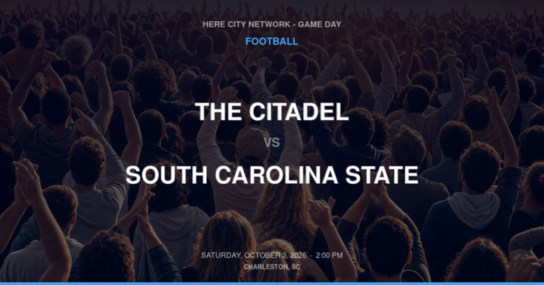The Citadel vs. South Carolina State — Football Game Day — Orangeburg, SC — Oct 3, 2026